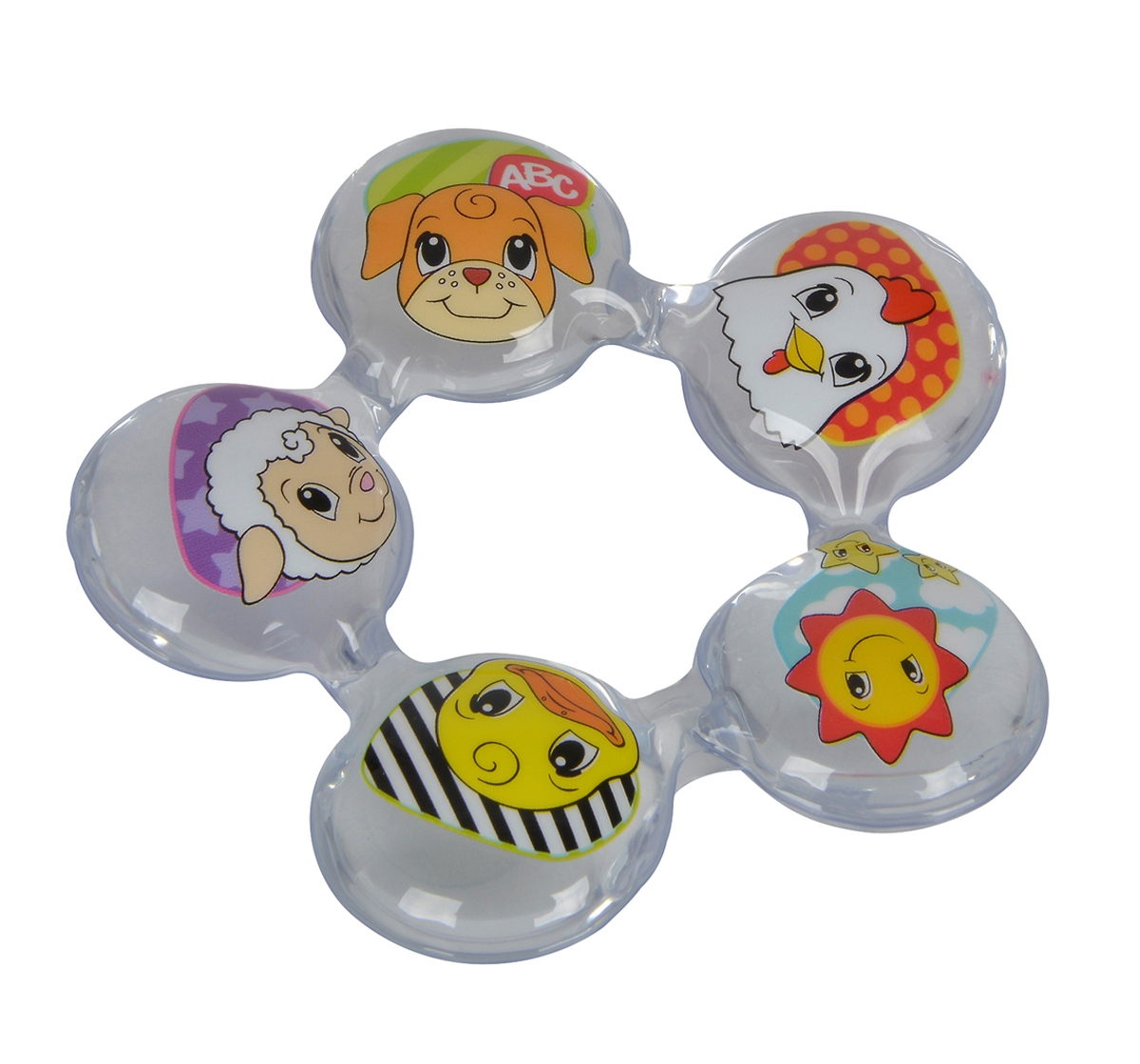Simba | Simba ABC Water Filled Teething Ring Infant toys Multicolor 3M+ 0