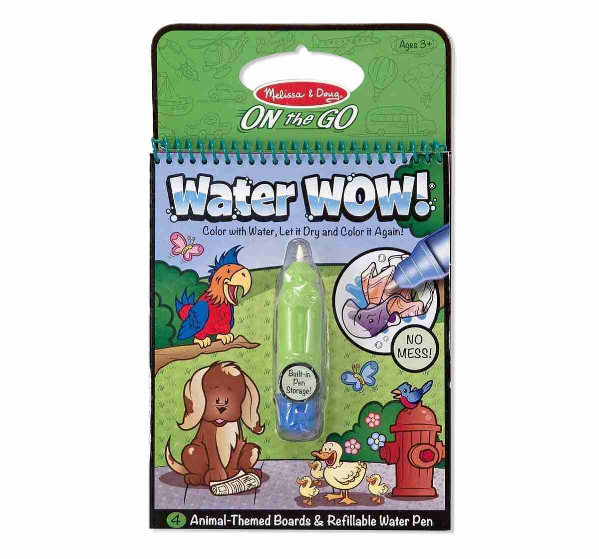 Melissa & Doug Water Wow - Animals DIY Art & Craft Kits for Kids age 3Y+