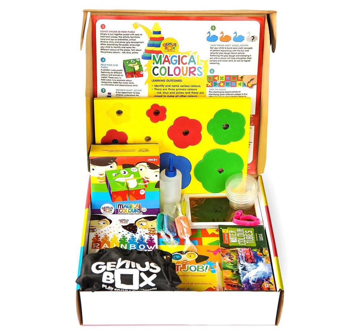 Genius Box - Play Some Learning Toys For Children : Magical Colours Activity Kit Science Kits for Kids age 3Y+