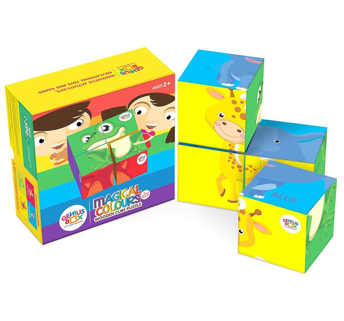 Genius Box - Play Some Learning Toys For Children : Magical Colours Activity Kit Science Kits for Kids age 3Y+