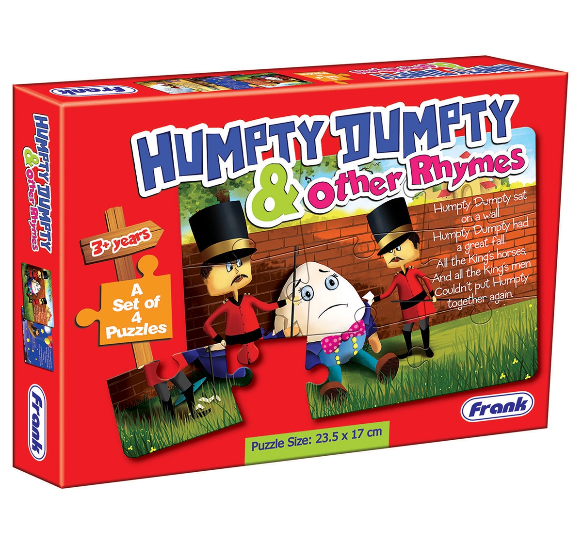 Frank | Frank Humpty Dumpty And Other Rhymes Puzzle Puzzles for Kids Age 3Y+ 0