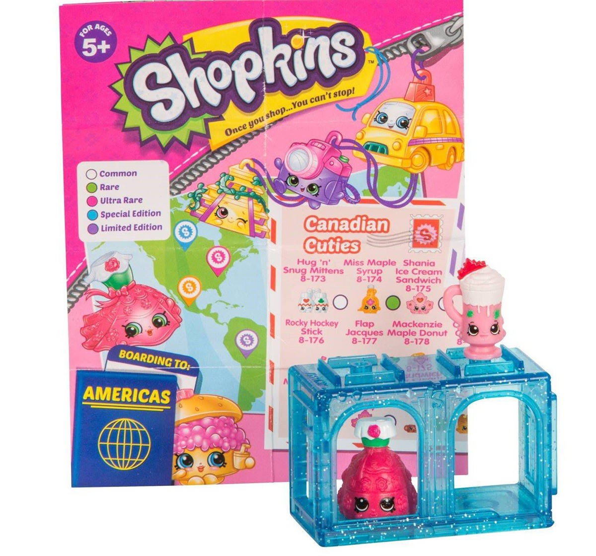 Shopkins S8 America Two Pack Collectible Dolls for Girls age 5Y+