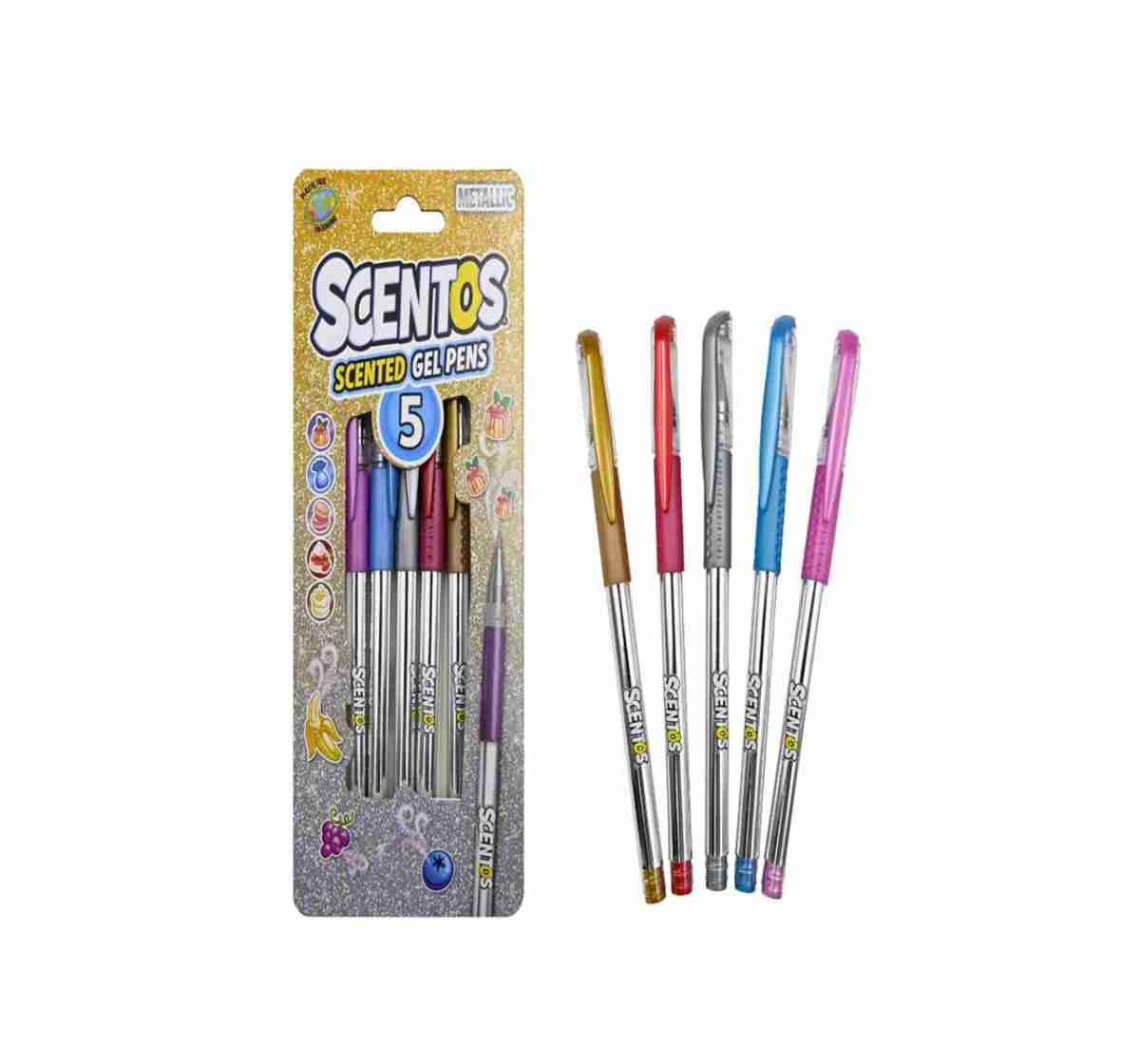 Hamleys Scentos Sugar Rush Candy Scented Gel Pens School Stationery for Kids age 3Y+
