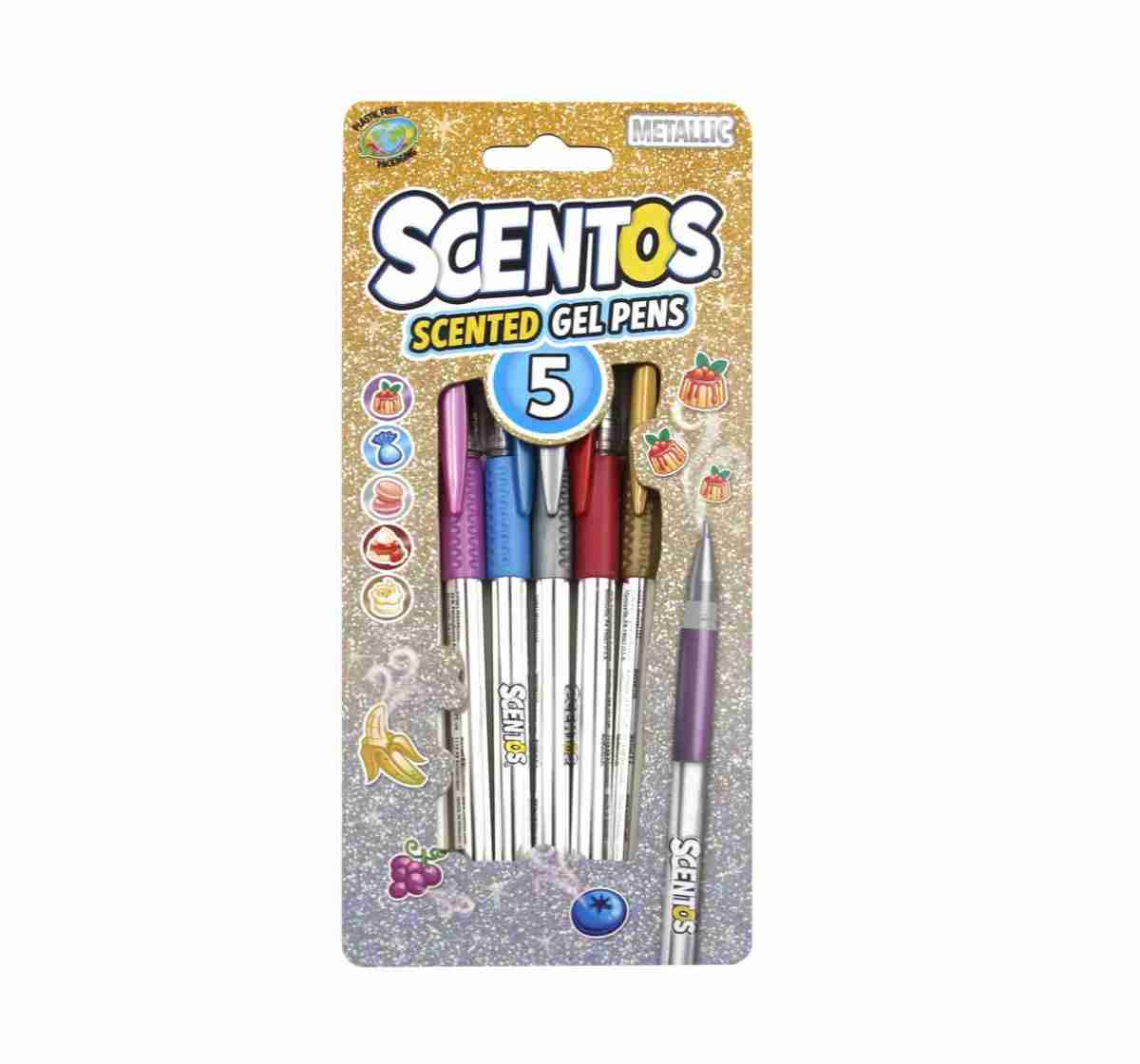 Hamleys Scentos Sugar Rush Candy Scented Gel Pens School Stationery for Kids age 3Y+