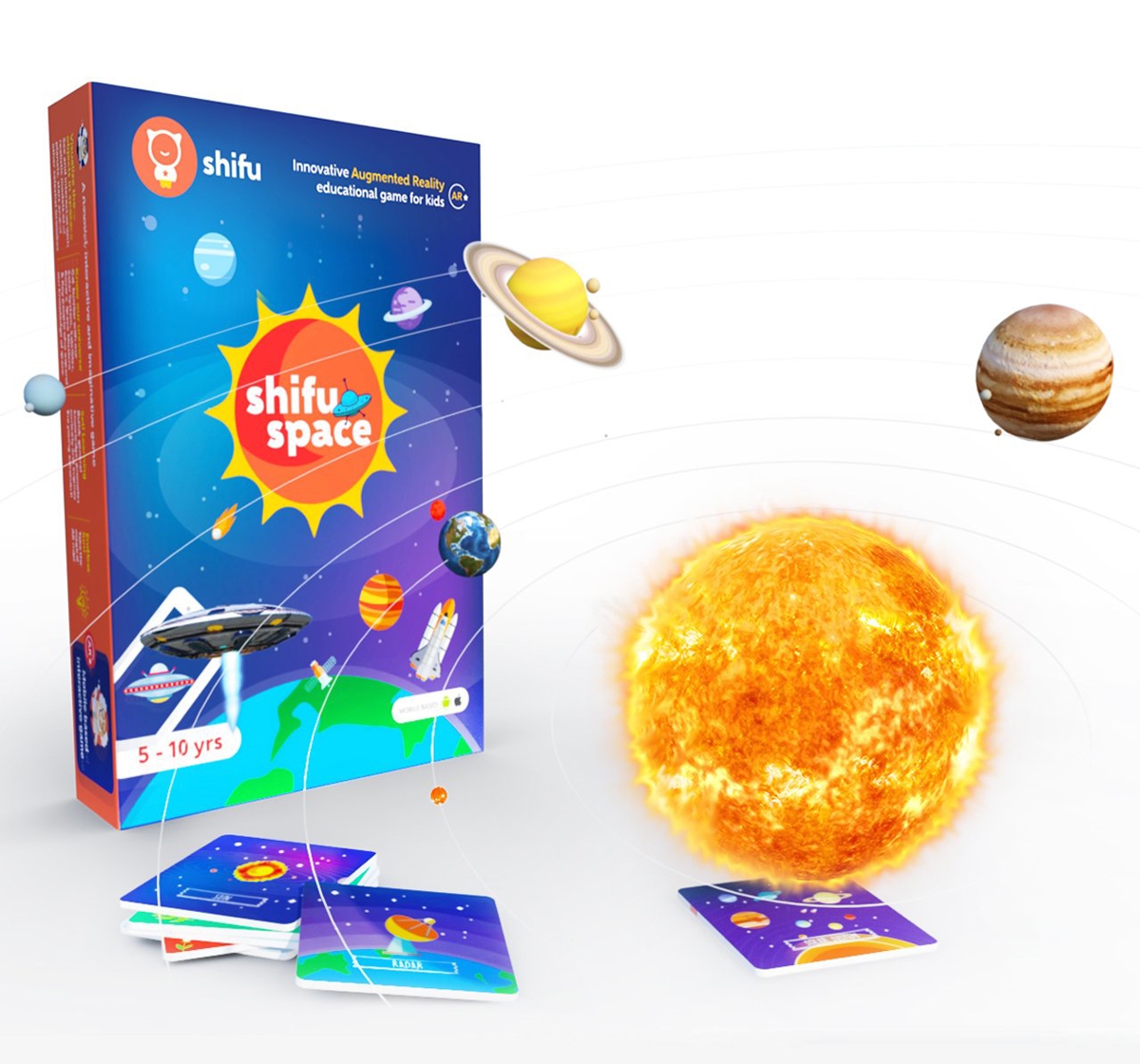 Playshifu | Playshifu iOS And Android Augmented Reality Space Educational Game, Black Science Kits for Kids age 5Y+  0