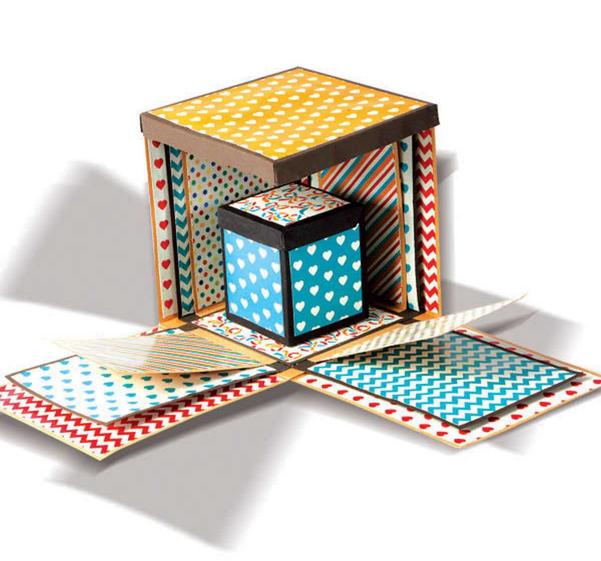 Toy Kraft Explosion Box DIY Art & Craft Kits for Kids age 6Y+
