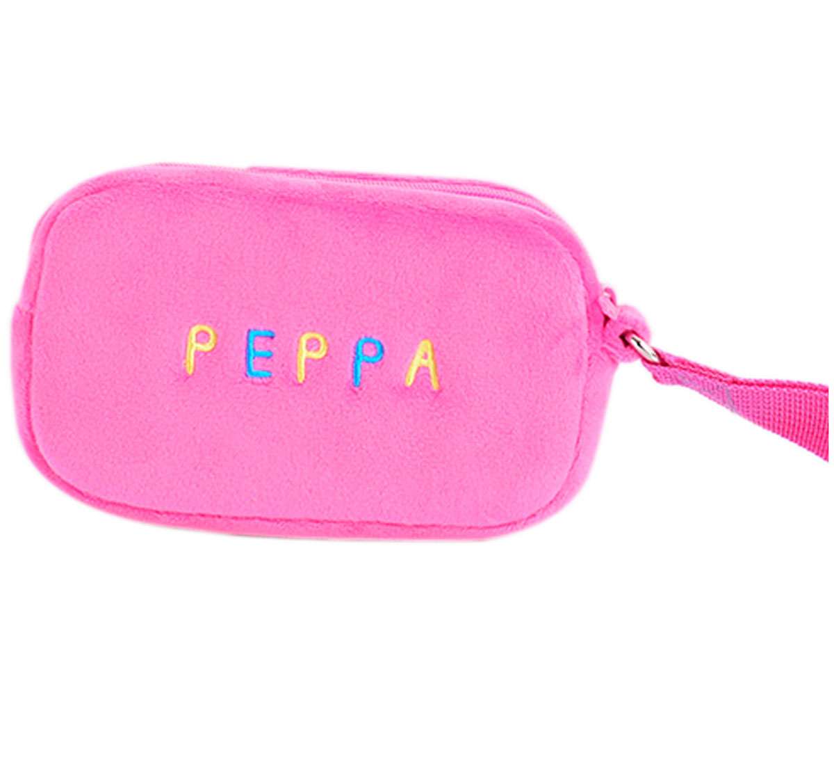 Peppa Pig Pink Plush Toy Wallet, 0M+ (Multicolor)