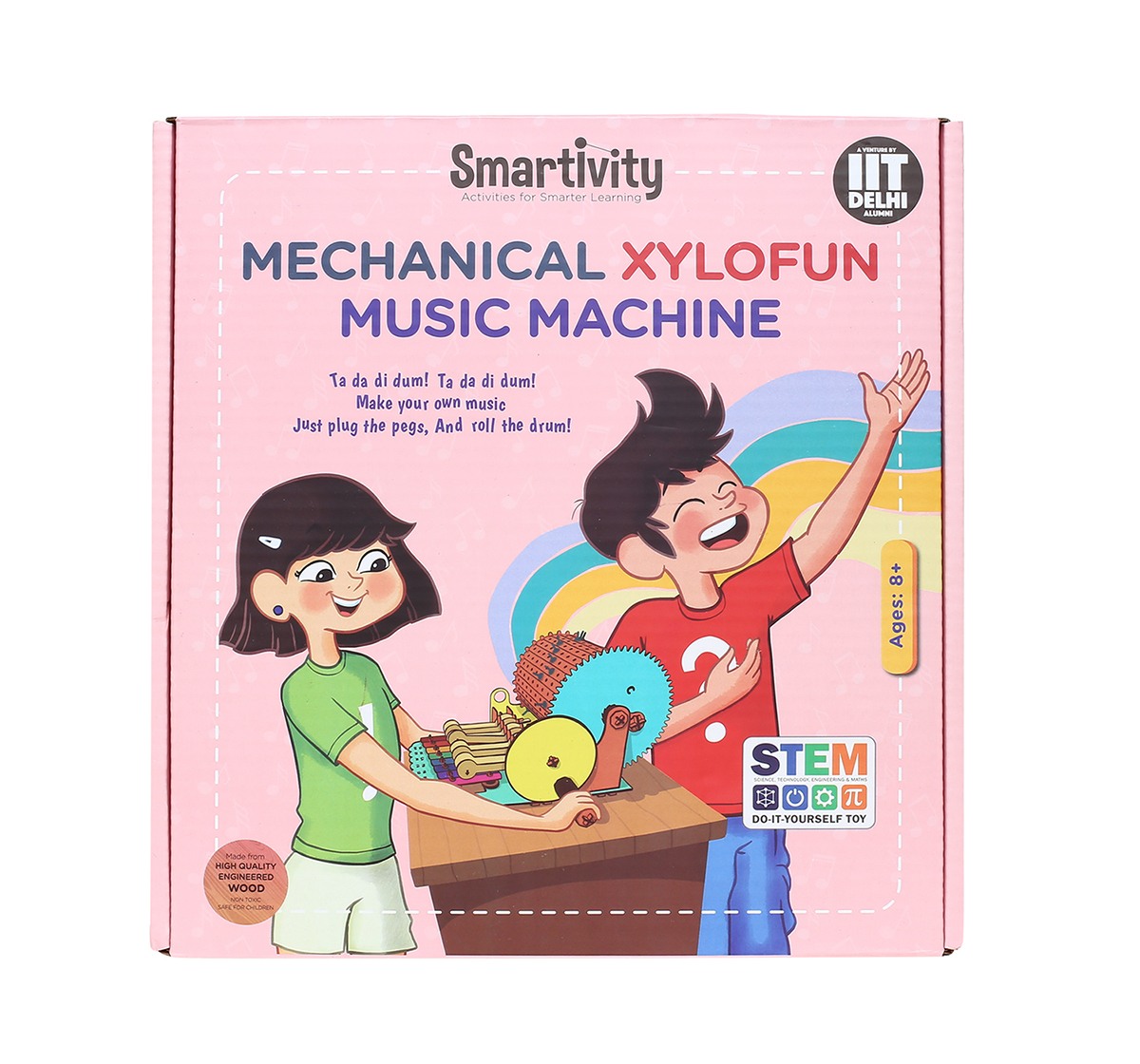 Smartivity Mechanical Xylofun Music Machine STEM Educational DIY Fun