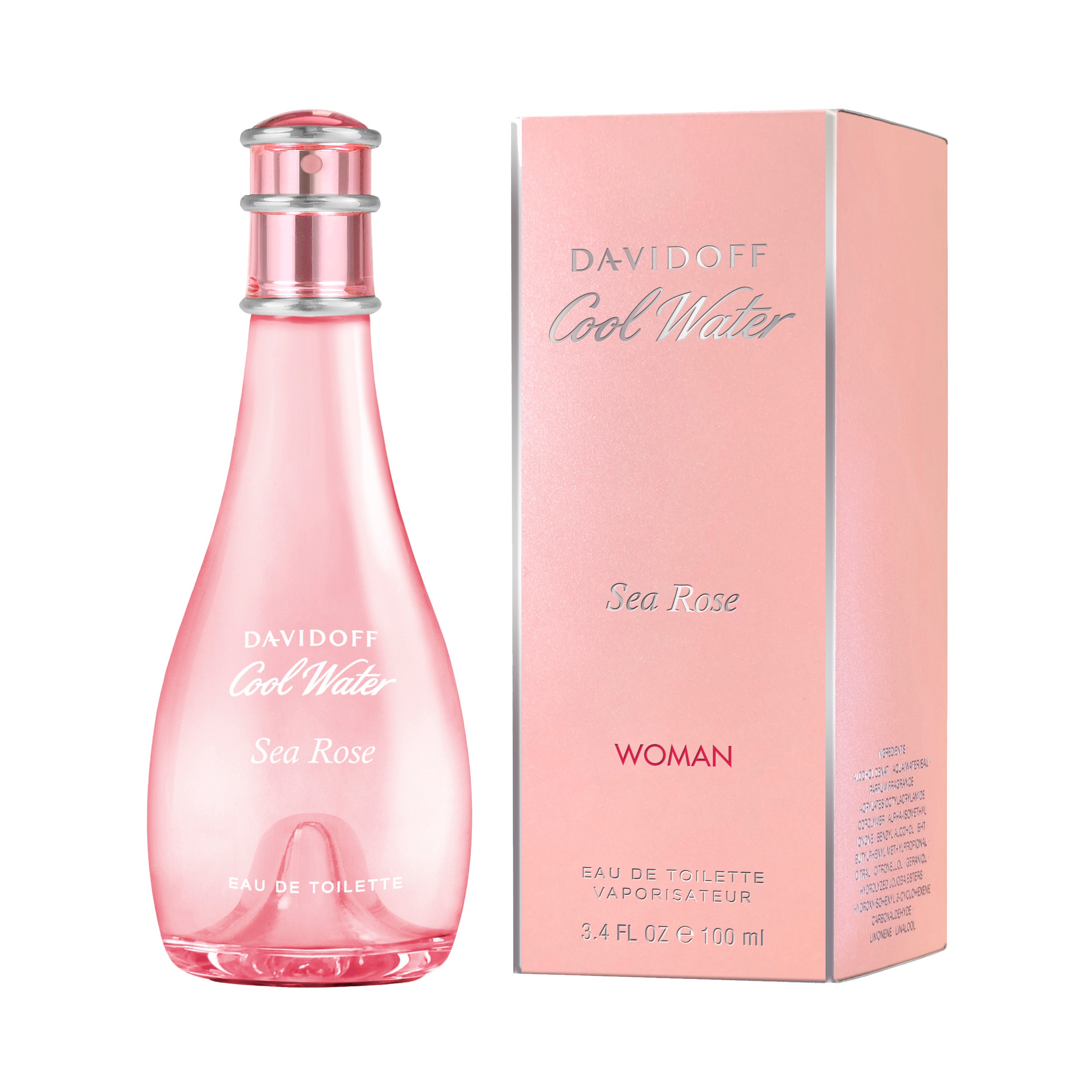 Cool Water Sea Rose Eau de Toilette for Women • 100ml