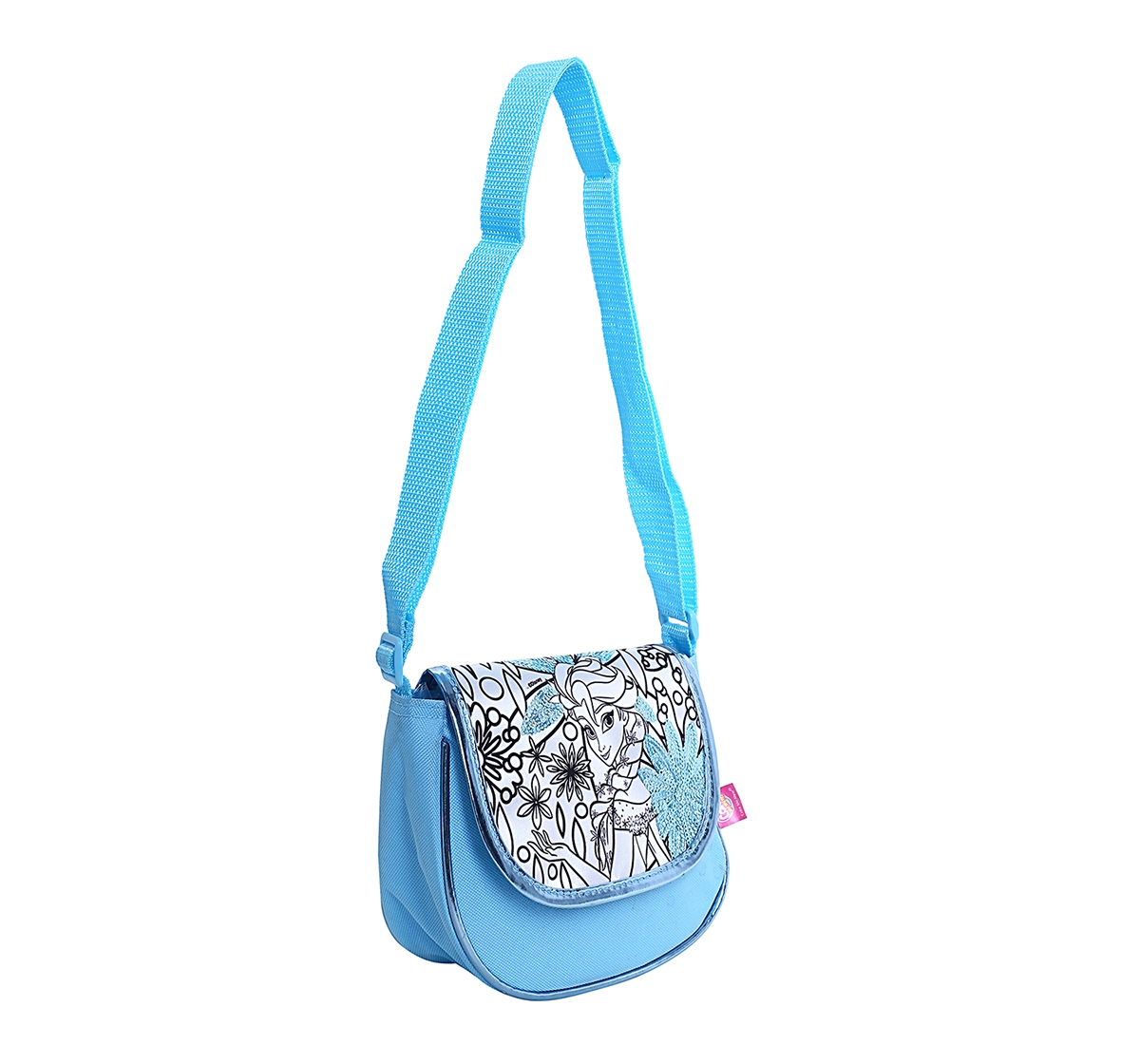 DISNEY | Disney Simba Color Me Mine Spring Sequin Bag - Frozen, Blue DIY Art & Craft Kits for Kids age 6Y+ 1