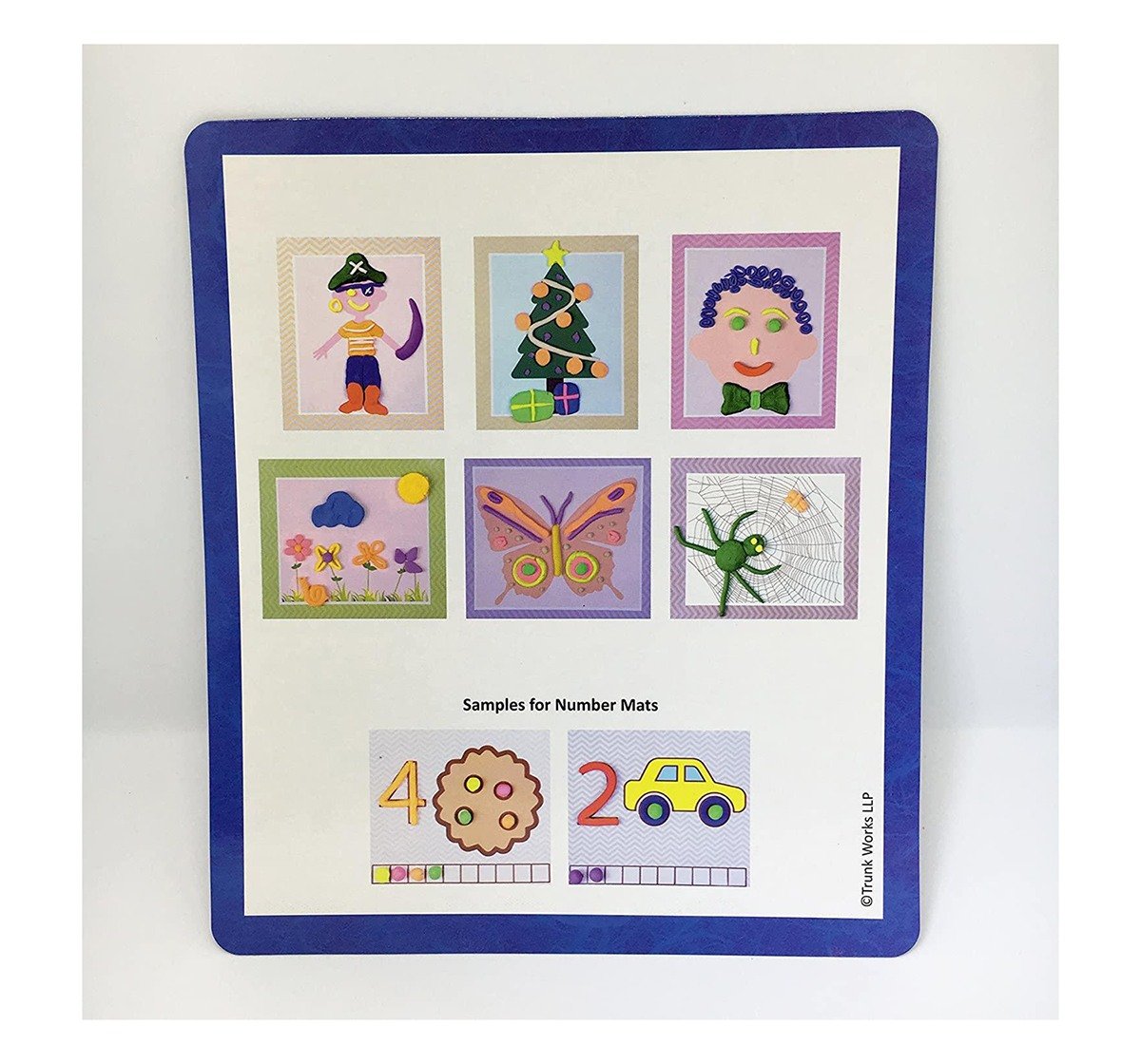 Play Clay Trunk Works Mats  & Dough for Kids age 3Y+
