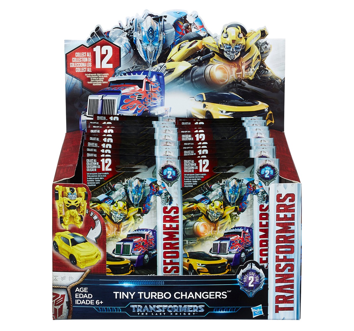 Transformers The Last Knight Tiny Turbo Changers Series 1 Blind Bag, Boys, 7Y+ (Multicolor)