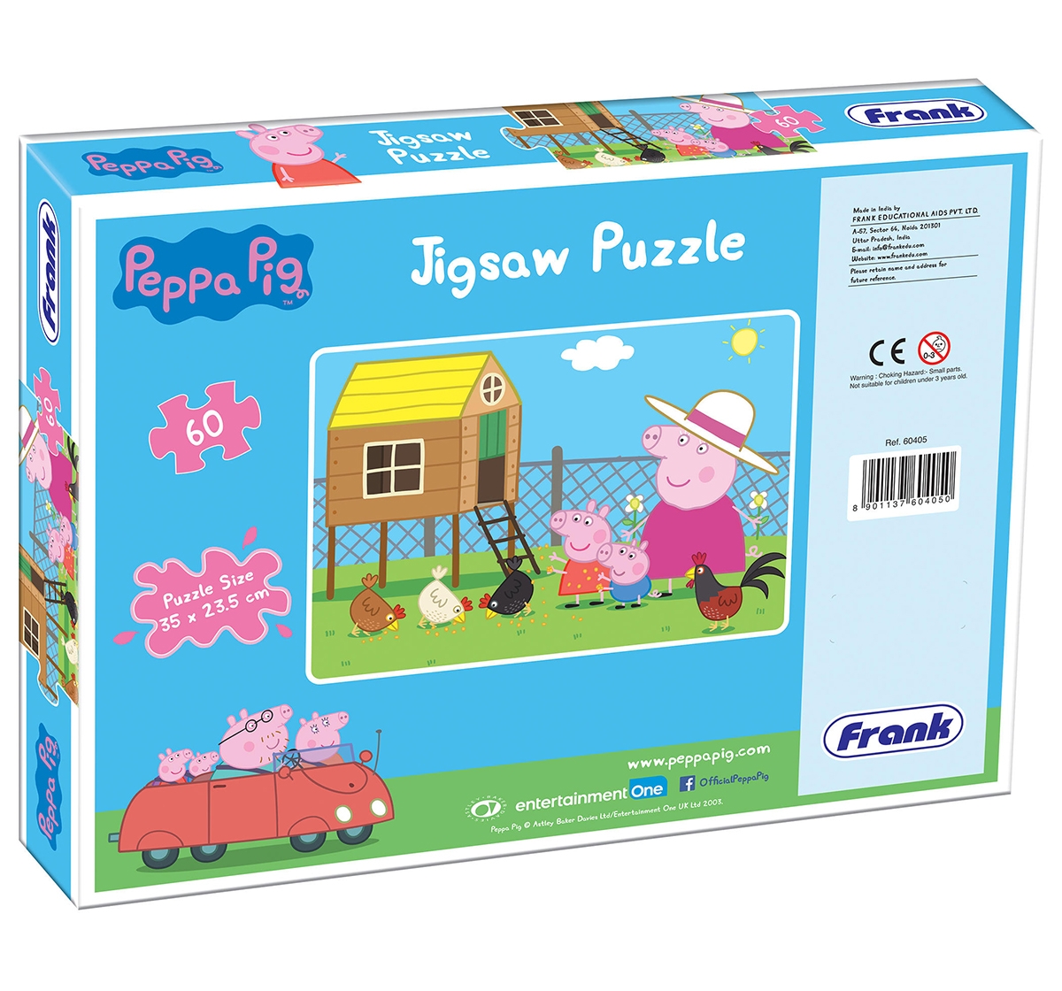 Frank | Frank Peppa Pig 60 Pcs Puzzle Puzzles for Kids age 5Y+  2
