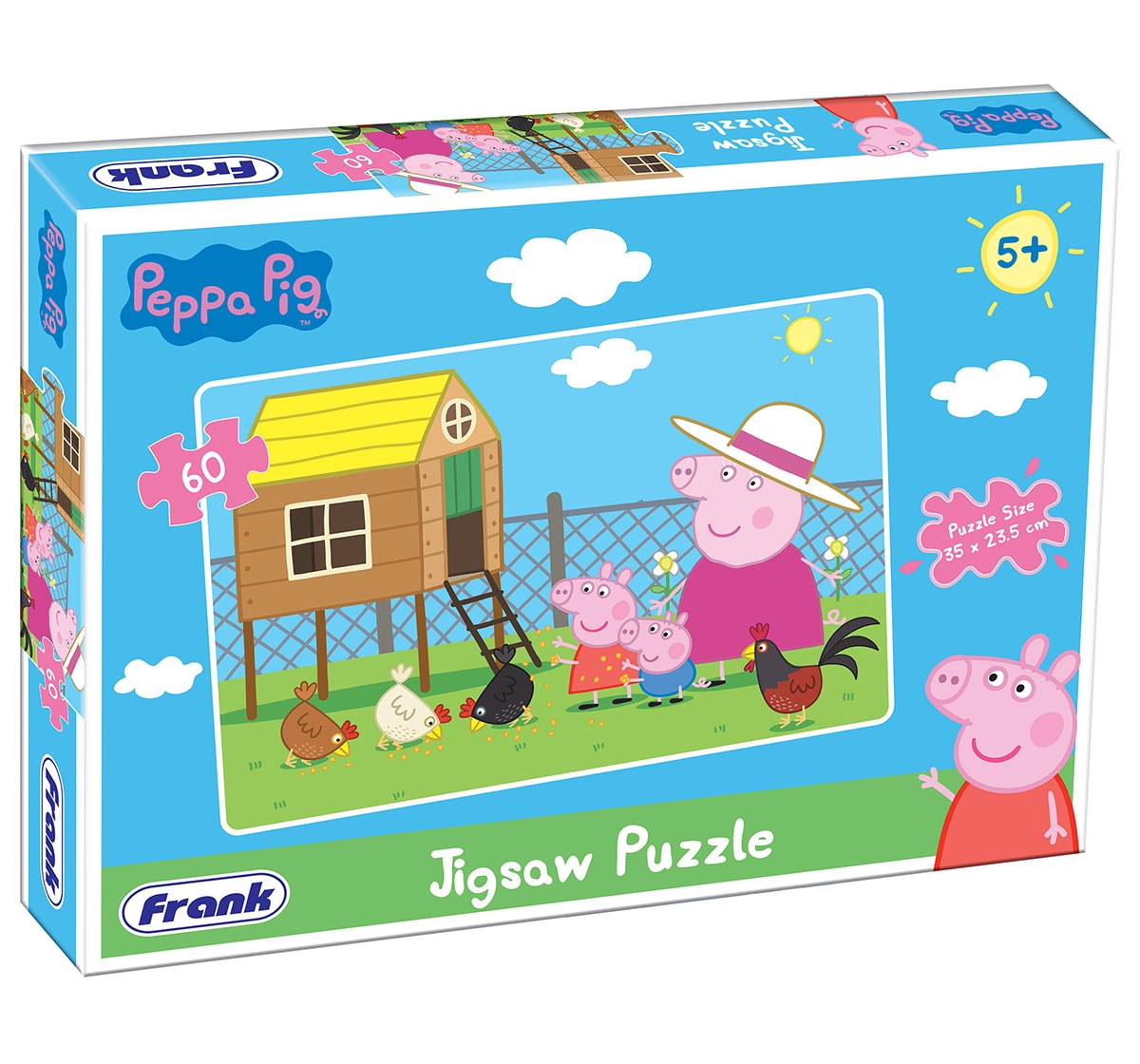 Frank | Frank Peppa Pig 60 Pcs Puzzle Puzzles for Kids age 5Y+  0