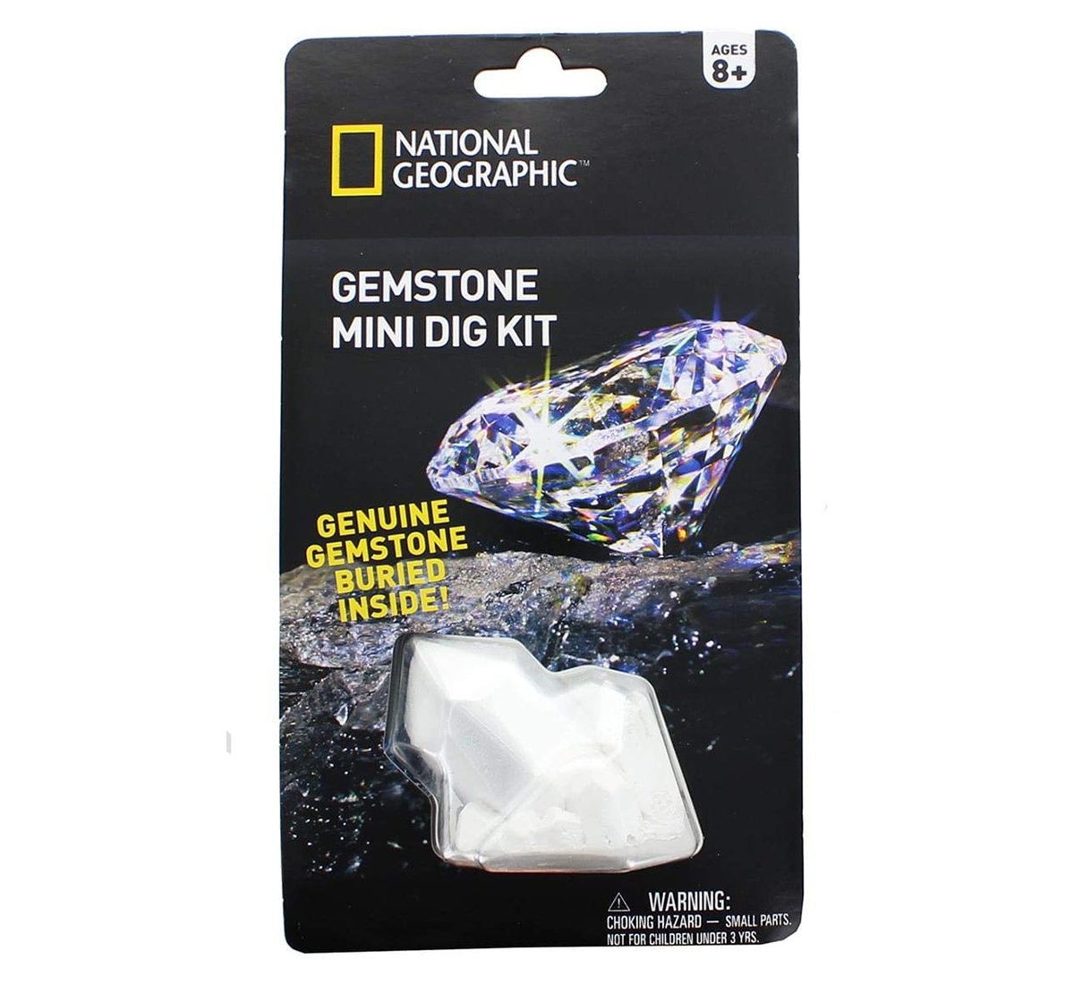 National Geographic | National Geographic Gemstone Mini Dig Kit for Kids age 6Y+ (White) 0