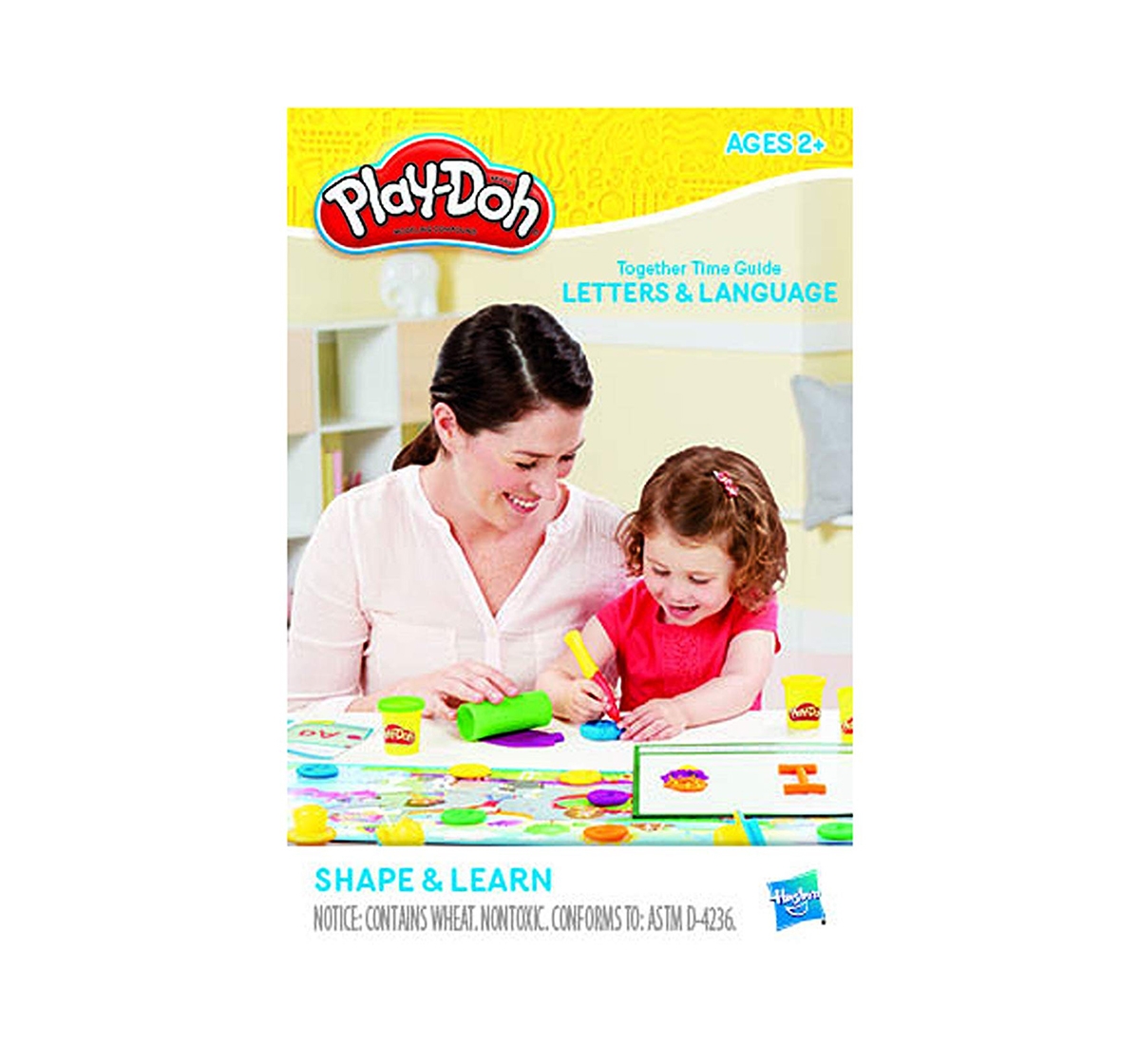 Play-Doh | Play-Doh Shape and Learn Letters and Language  Clay & Dough for Kids age 12M+ 4