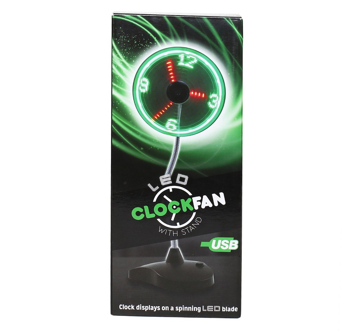 Red5 Led Clockfan With Stand