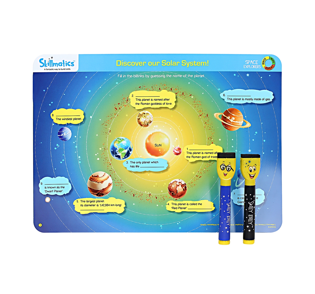 Skillmatics |  Skillmatics Educational Game Space Explorers 6-9 Years, Multi Color Games for Kids age 6Y+  3