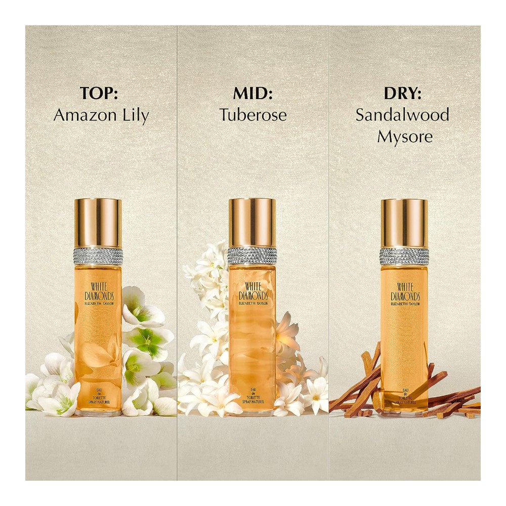 White Diamonds Eau De Toilette Spray • 30ml
