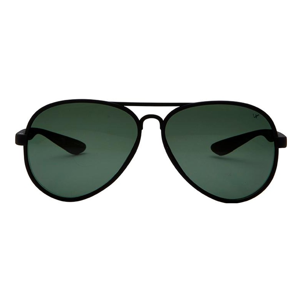 Aviator Polarised Lens Green Full Rim Medium Vision Express 12025P Sunglasses