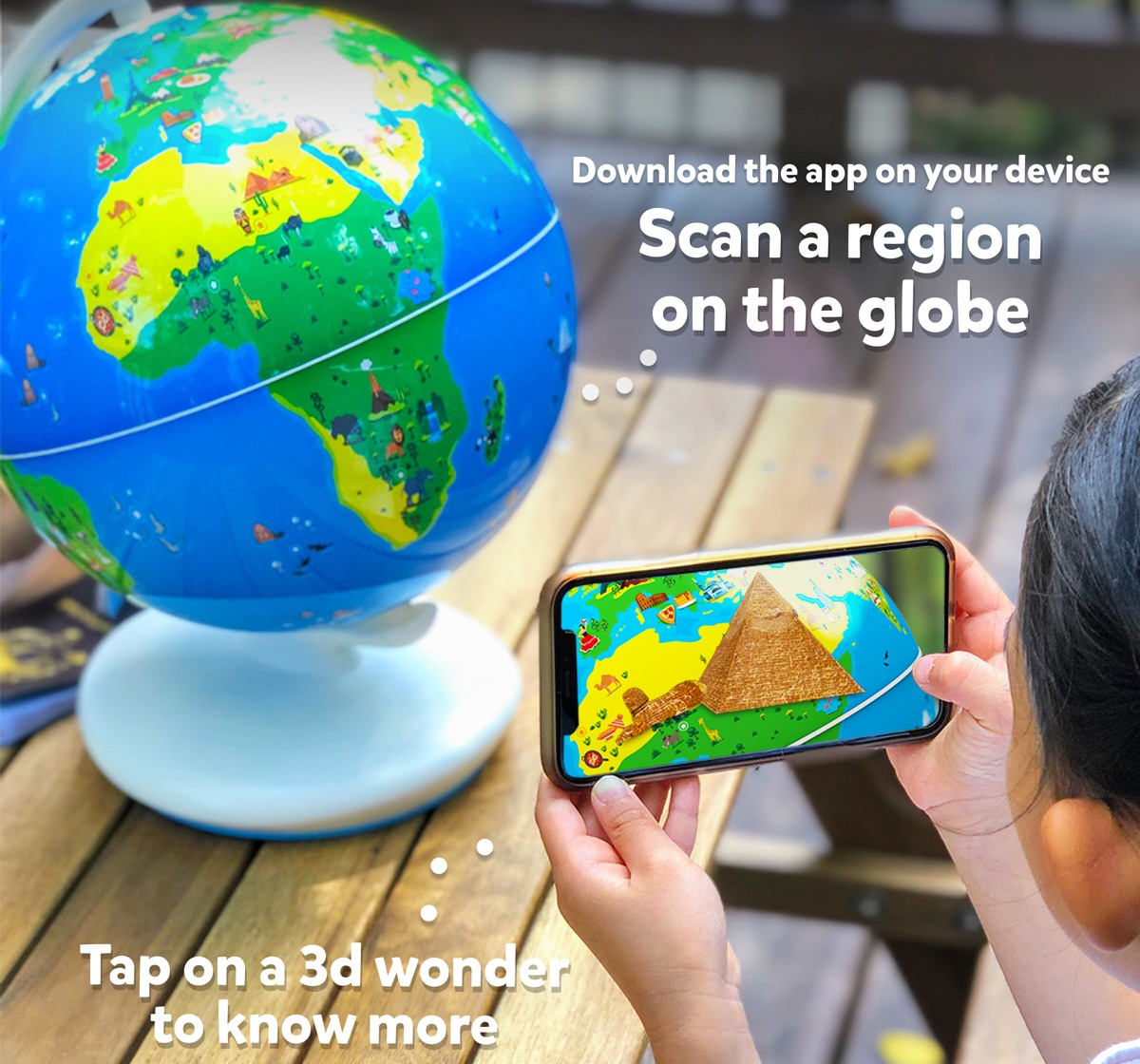 Playshifu Orboot - The Educational, Augmented Reality Based Globe Science Equipments for Kids age 4Y+
