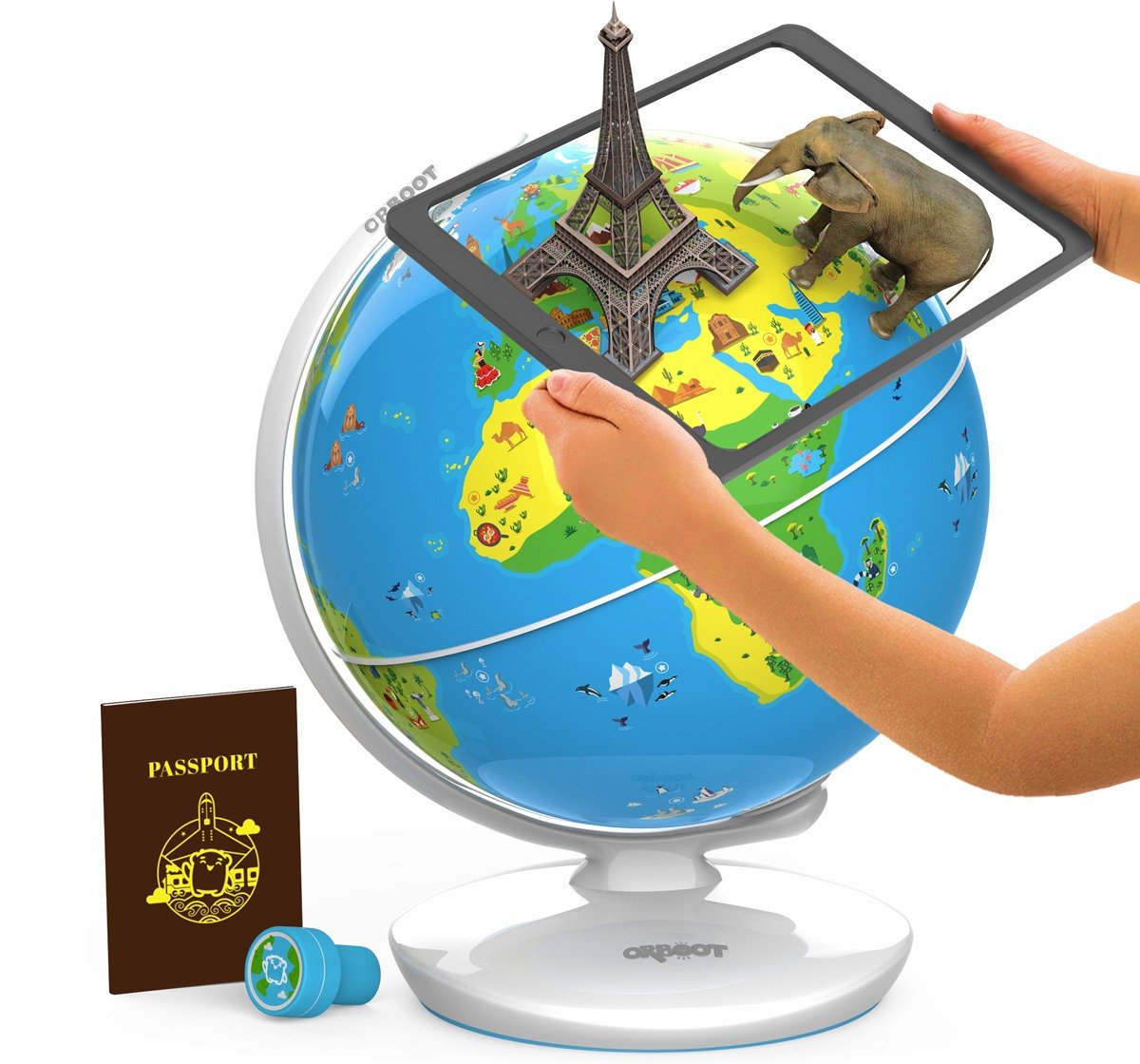 Playshifu Orboot - The Educational, Augmented Reality Based Globe Science Equipments for Kids age 4Y+