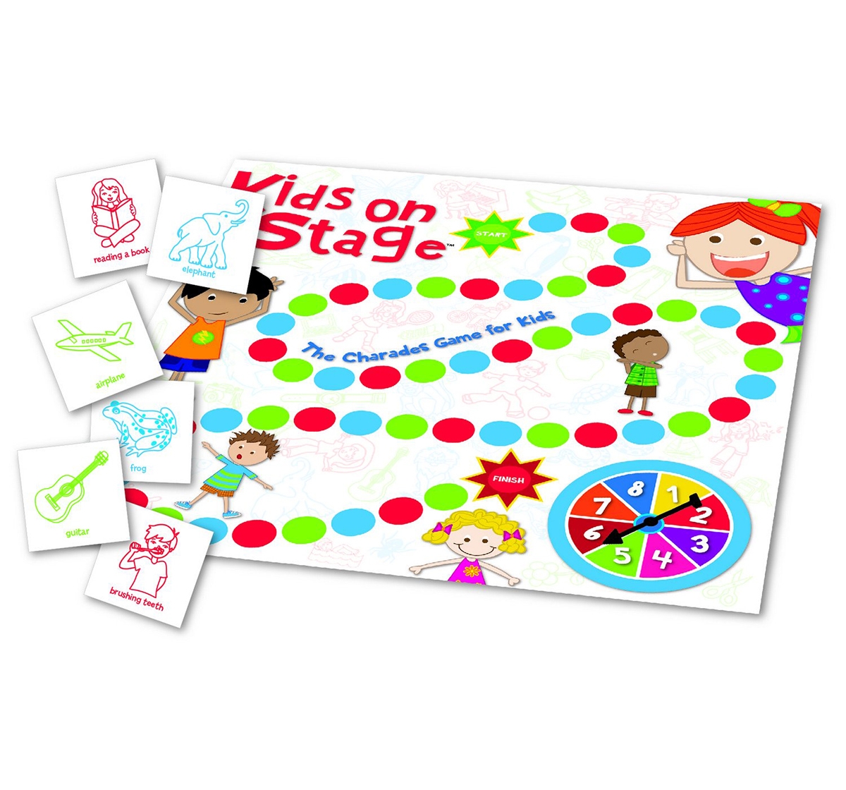 Funskool | Funskool Games Kids On Stage,Multi Color Board Games for Kids age 3Y+  2