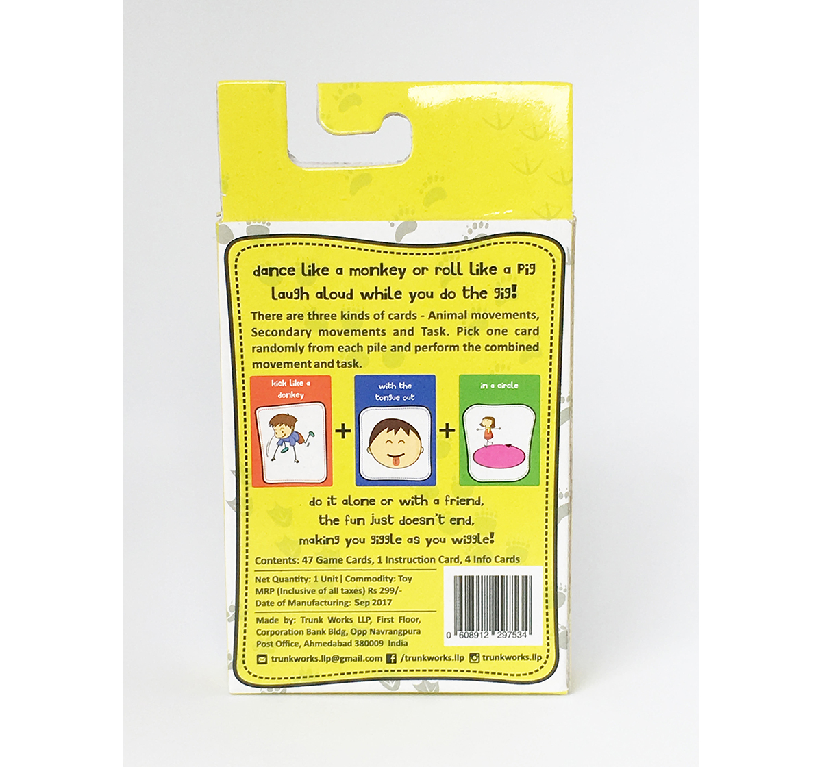 Trunk Works Wiggle N Giggle  Games for Kids age 3Y+