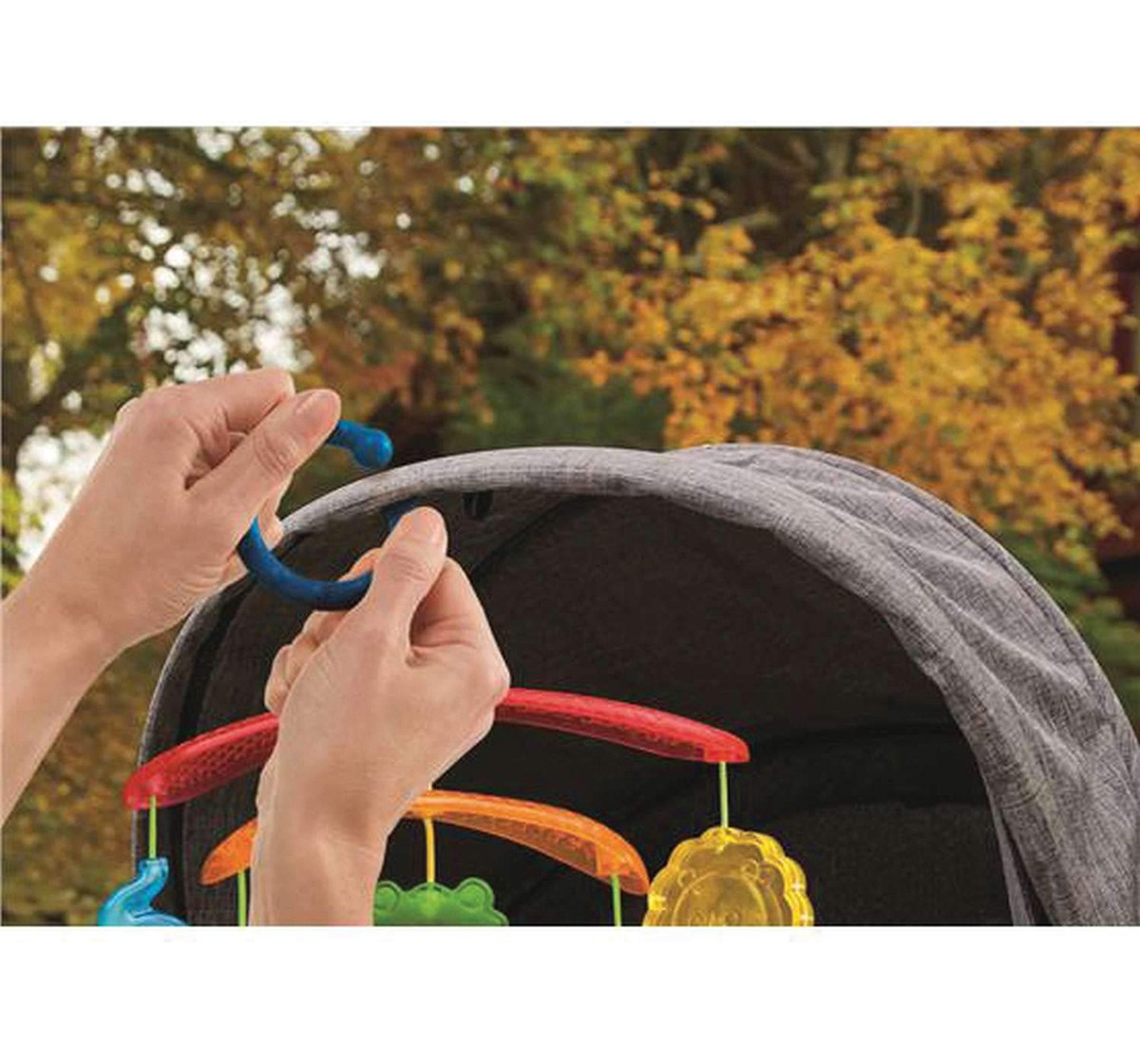 Fisher price on the go stroller mobile shop