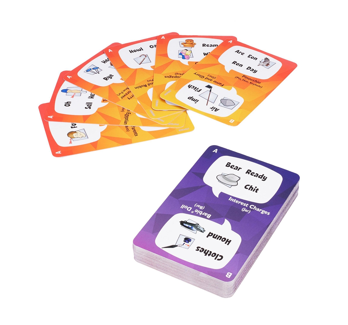 Mattel | Mattel Mad Gab Card Game Games for Kids age 7Y+ 5