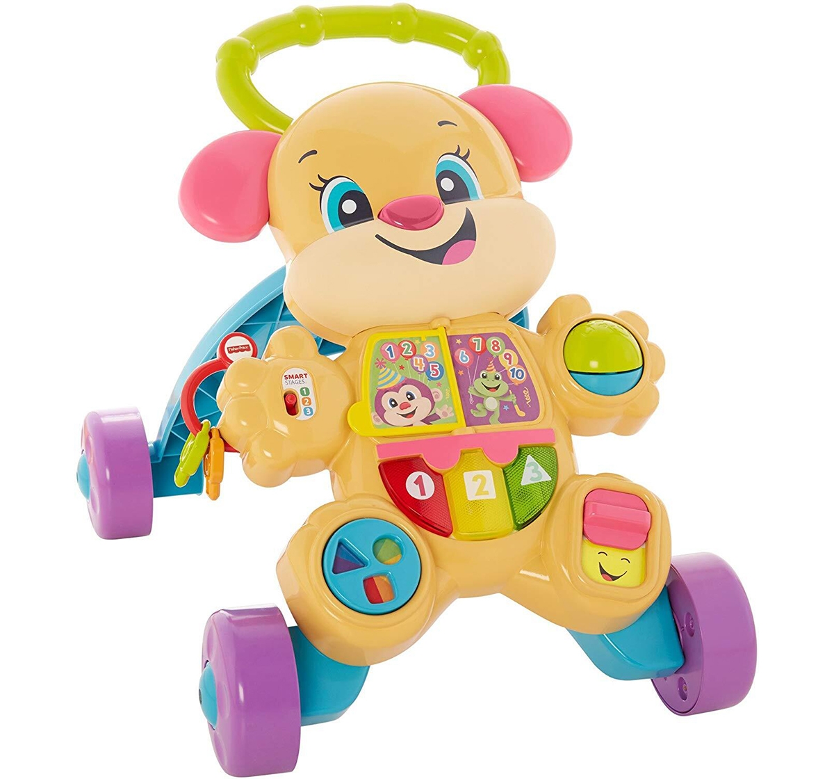 Fisher-Price | Fisher Price Laugh And Learn Smart Stages Learn With Sis Walker, Multi Color Baby Gear for Kids age 6M+ 0