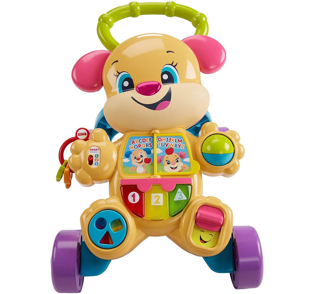 Fisher-Price | Fisher Price Laugh And Learn Smart Stages Learn With Sis Walker, Multi Color Baby Gear for Kids age 6M+ 2