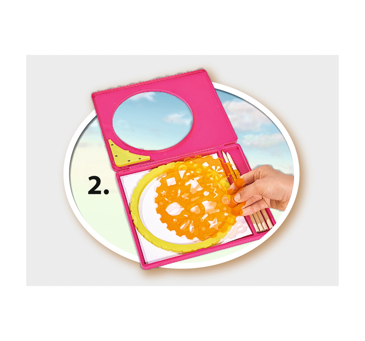 Masha And The Bear | Simba - Masha Magic Designer DIY Art & Craft Kits for Kids age 4Y+ (Pink) 1