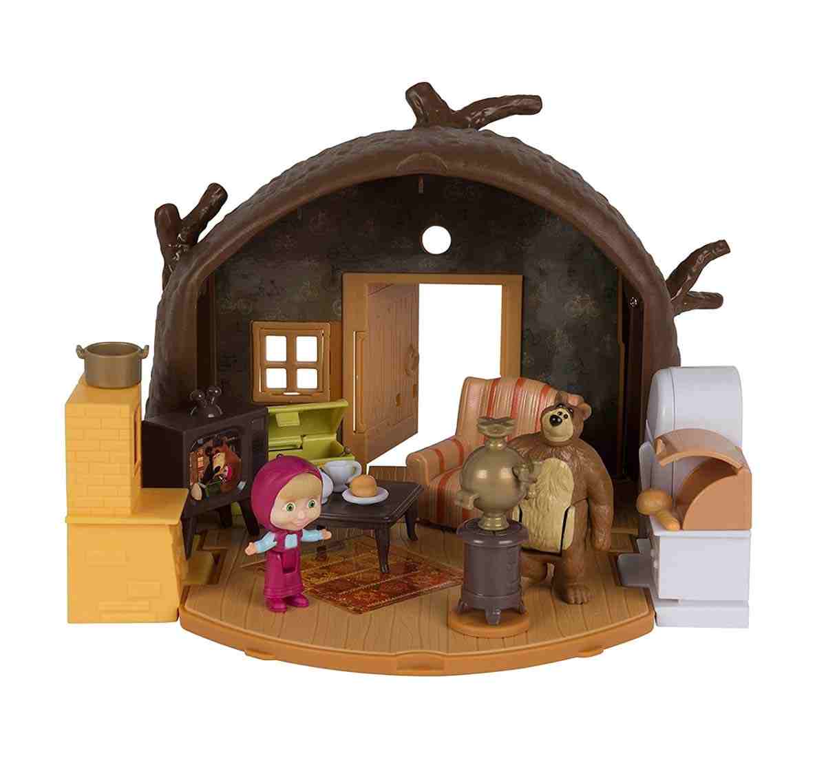 Masha And The Bear House Doll House & Accessories for Girls age 3Y+