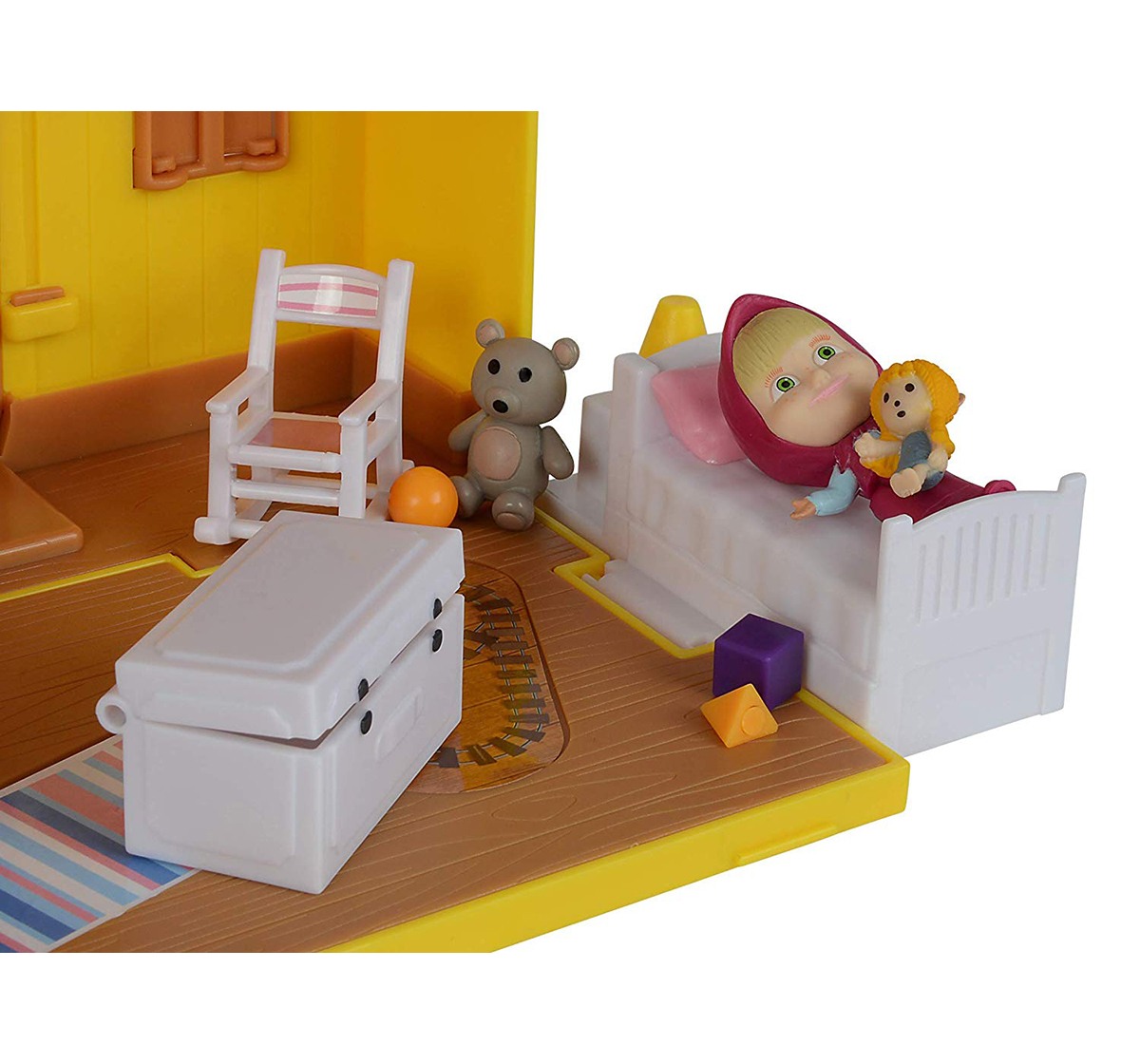 Masha And The Bear - Masha Playset "Mashas House" Doll House & Accessories for Girls age 3Y+