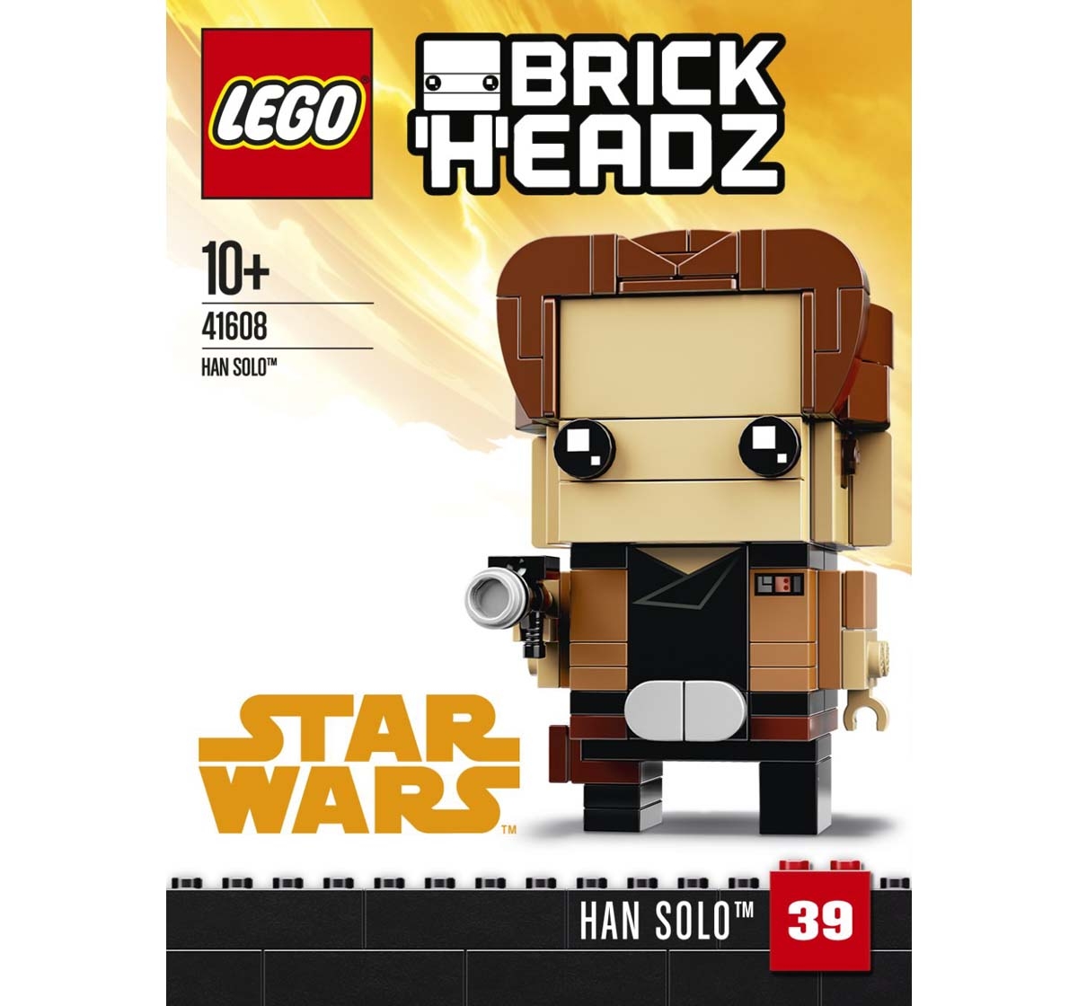 LEGO | Lego Brickheadz 41608 Han Solo Blocks for Kids age 10Y+  4