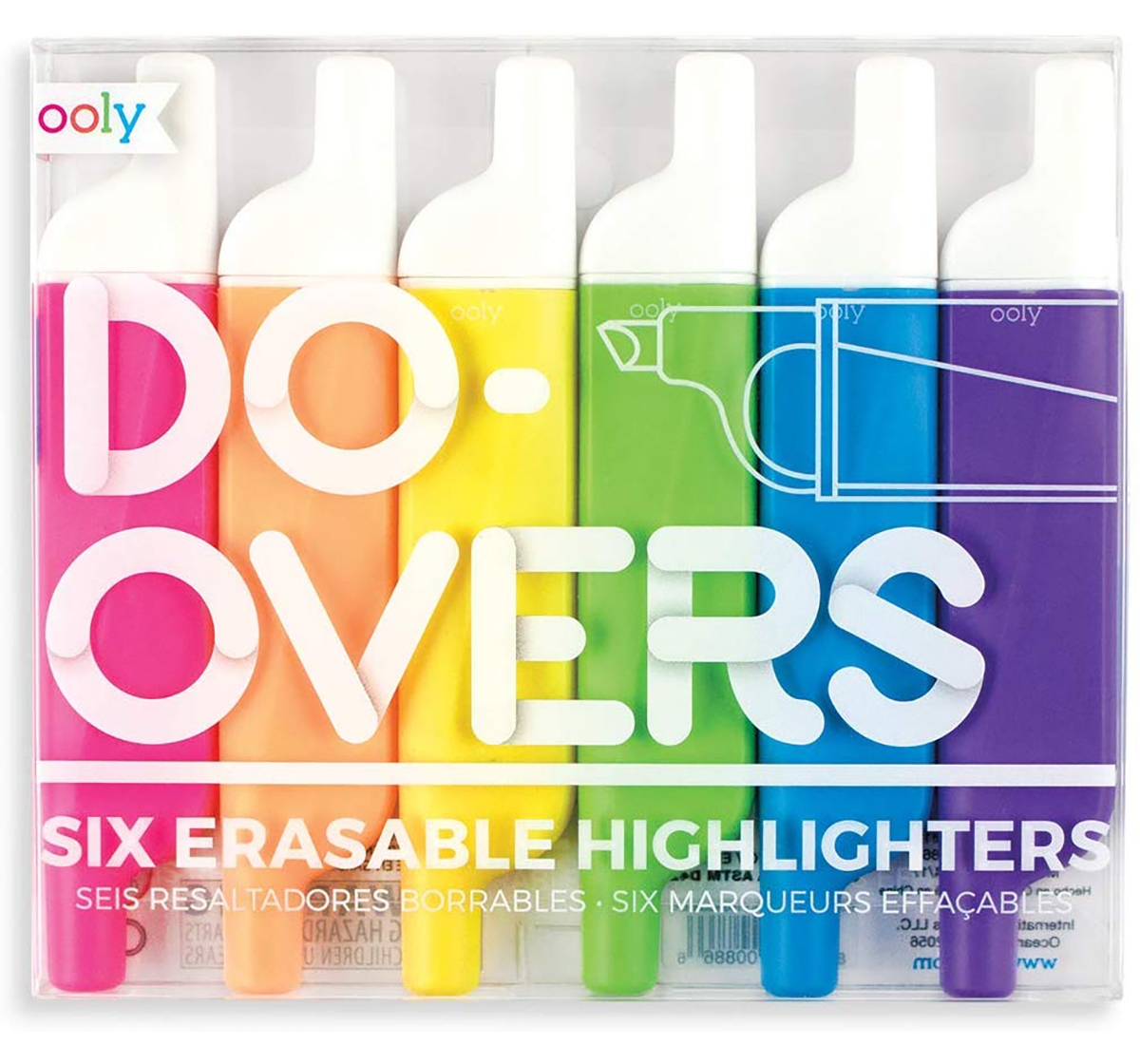 Ooly | Ooly Do-Overs Highlighters School Stationery for Kids age 3Y+ 3