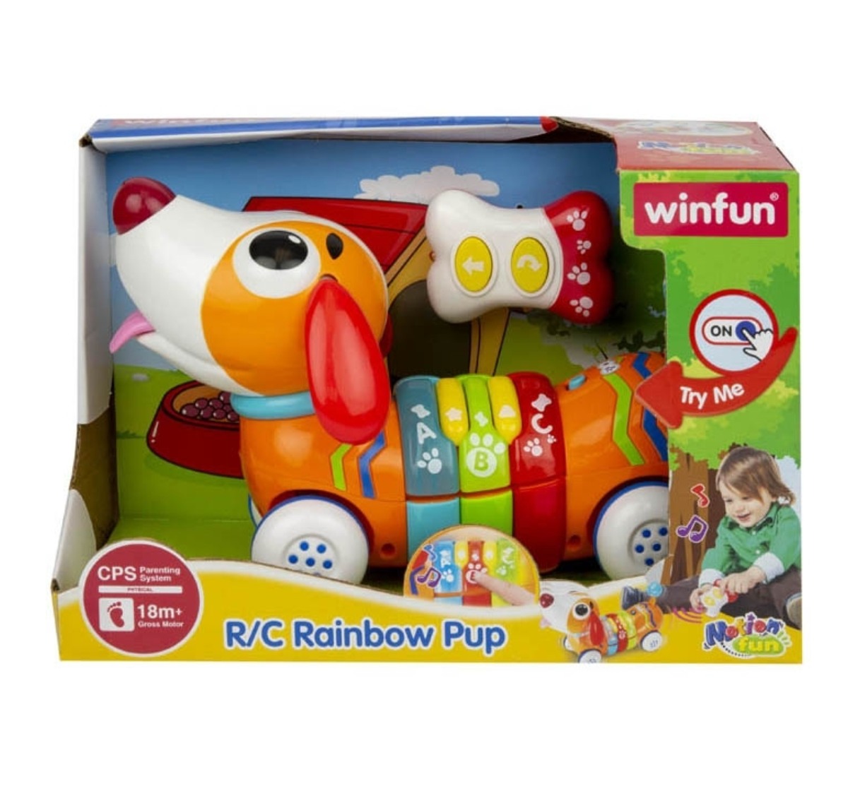 Winfun Walk With Me Puppy Early Learner Toys for Kids age 18M +