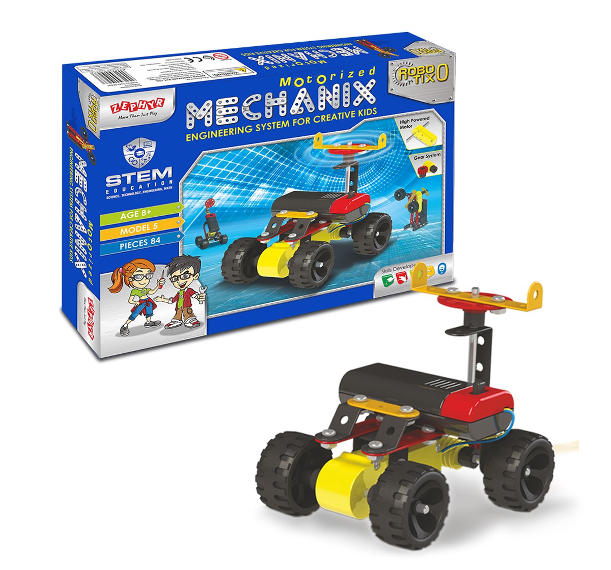 Mechanix Metal Mechanix Robotix Motorised Construction set