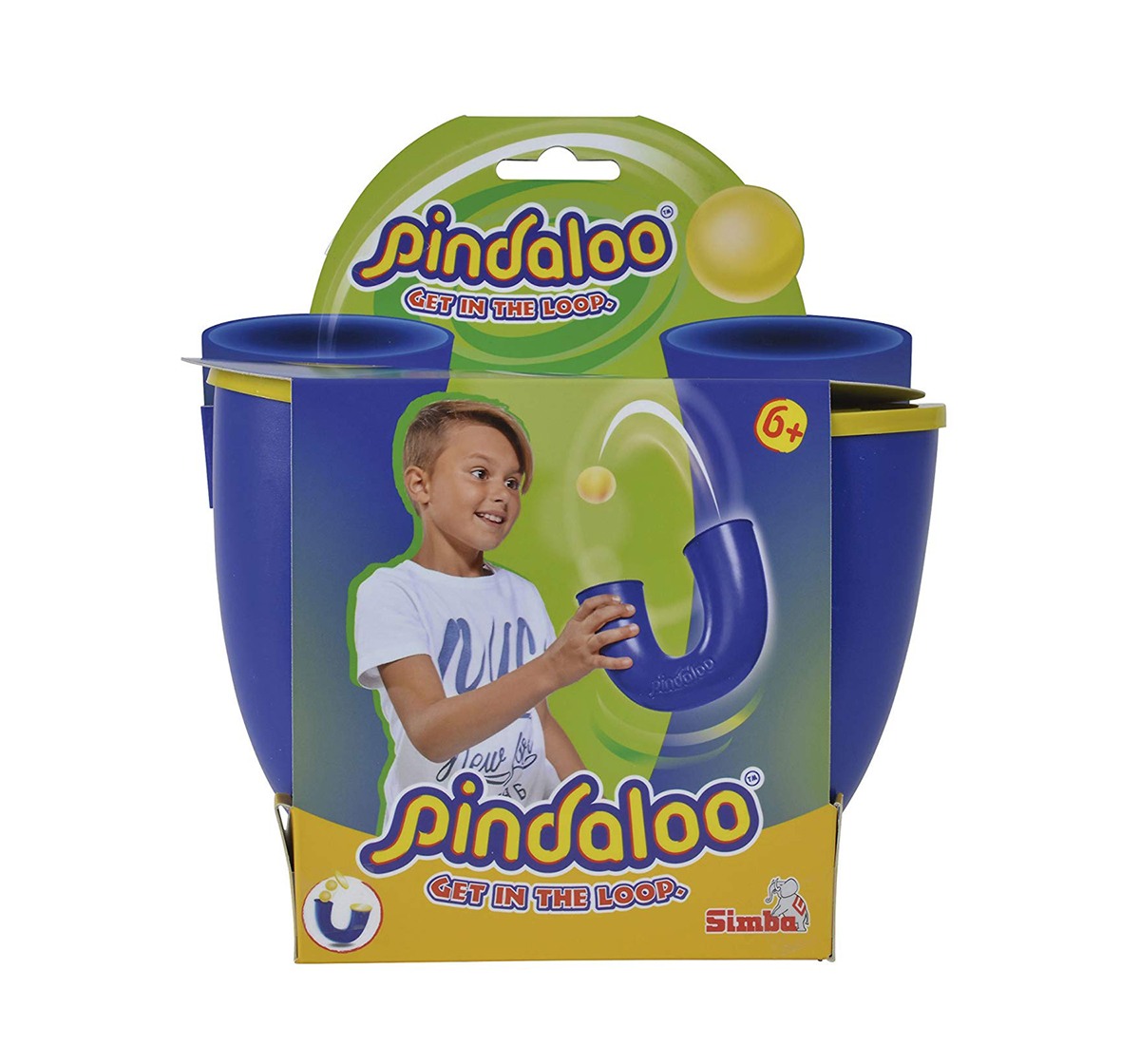 Simba Pindaloo Ball Game Ball Sports & Accessories for Kids age 6Y+ (Blue)