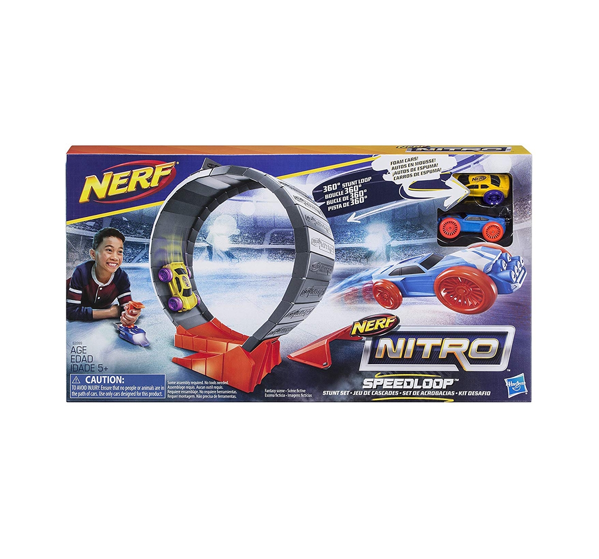 Nerf | Nerf Nitro Speedloop Stunt Set for Kids age 5y+ 1