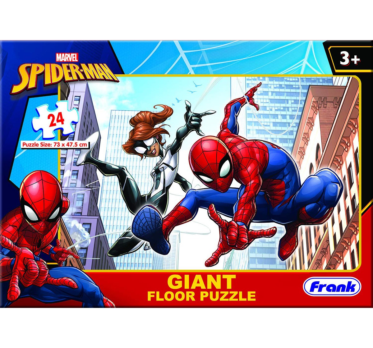 Frank Marvel'S Spider-Man Giant Floor Puzzle For 3 Year Old Kids And Above