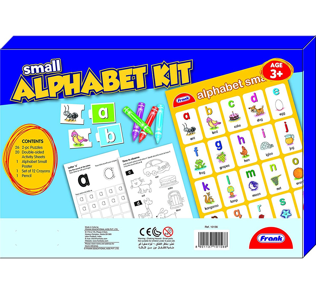 Frank  Small Alphabet Kit  Puzzle for Kids age 3Y+