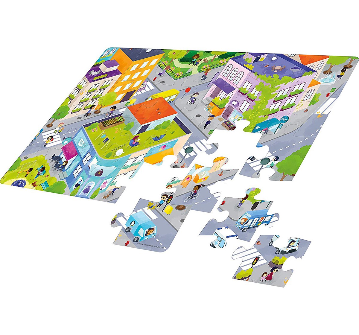 Frank The City Giant Floor Puzzle for Kids age 3Y+
