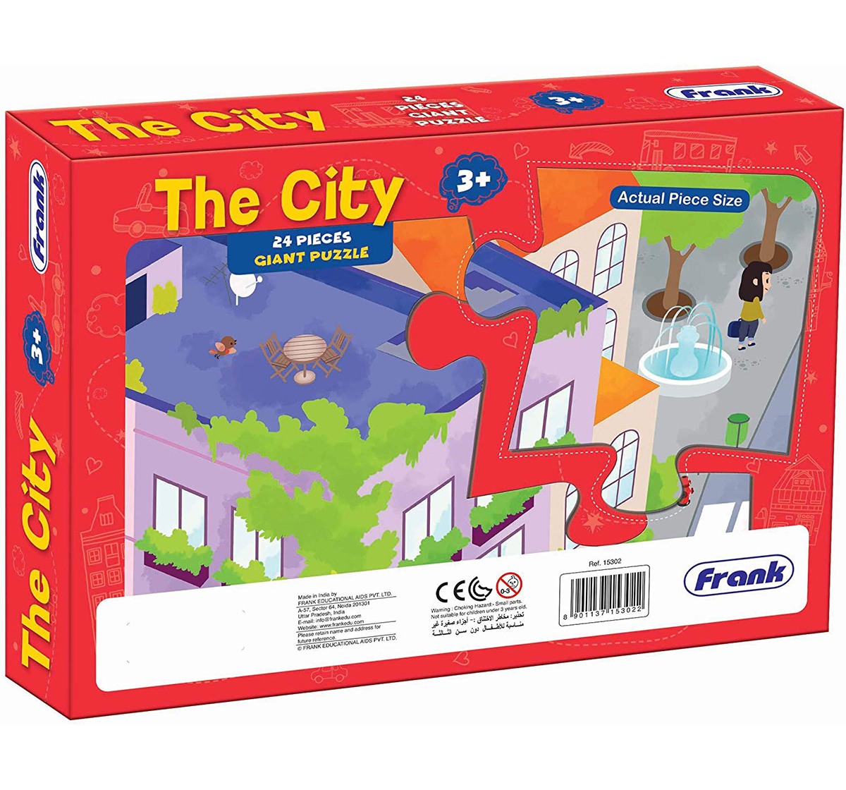 Frank The City Giant Floor Puzzle for Kids age 3Y+