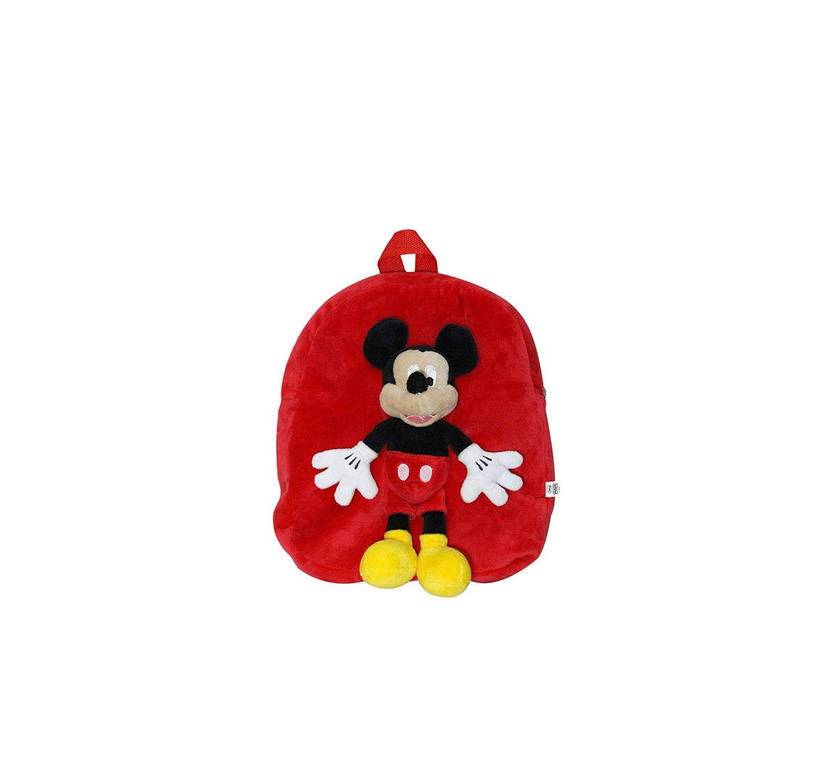 DISNEY | Disney Happiness Unisex Minnie Backpack_Pink_Free Size Plush Accessories for Kids age 12M+ - 30.48 Cm  0