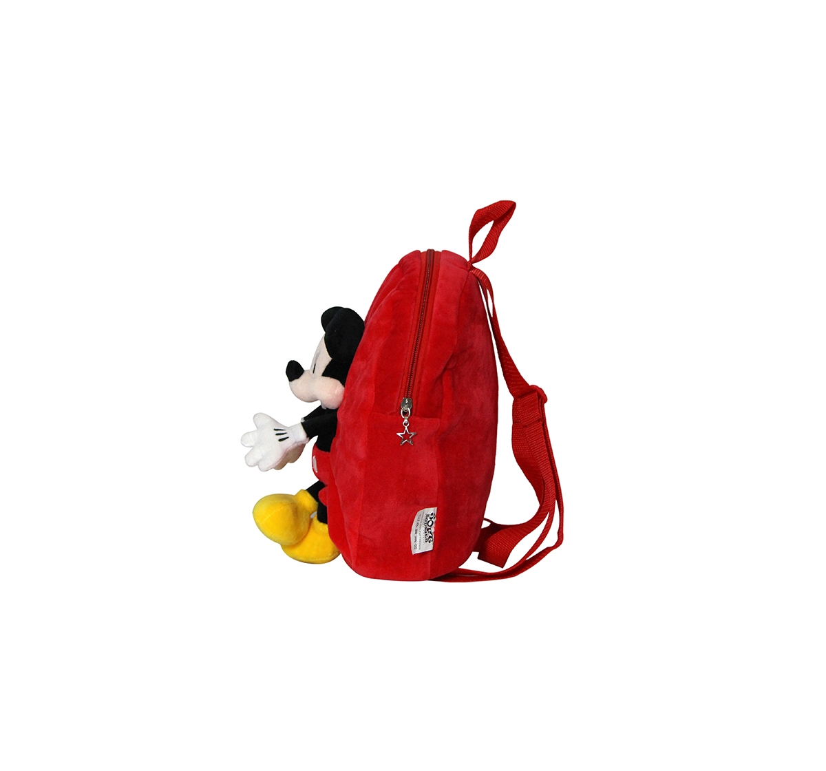 DISNEY | Disney Happiness Unisex Minnie Backpack_Pink_Free Size Plush Accessories for Kids age 12M+ - 30.48 Cm  2