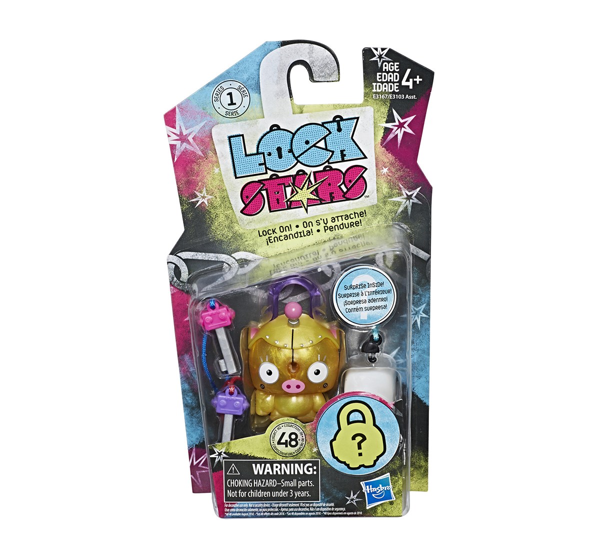 Lock Stars Basic Assorted Green Robot - Series 2 Impulse Toys for Kids age 3Y+
