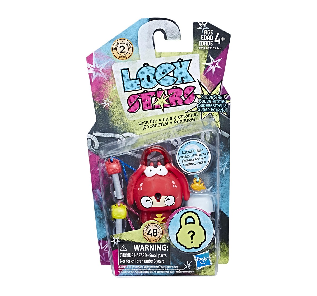 Lock Stars Basic Assorted Green Robot - Series 2 Impulse Toys for Kids age 3Y+