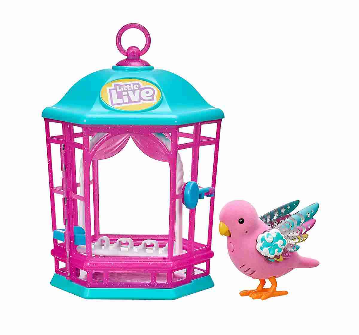 Little Live Pets Bird With Cage S8